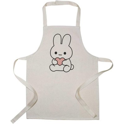 ''Kawaii Hase hält Herz'' Kinder Kochschürze (AP00093539)