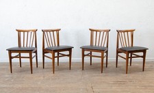 4 MID CENTURY DINING CHAIRS ELLIOTT