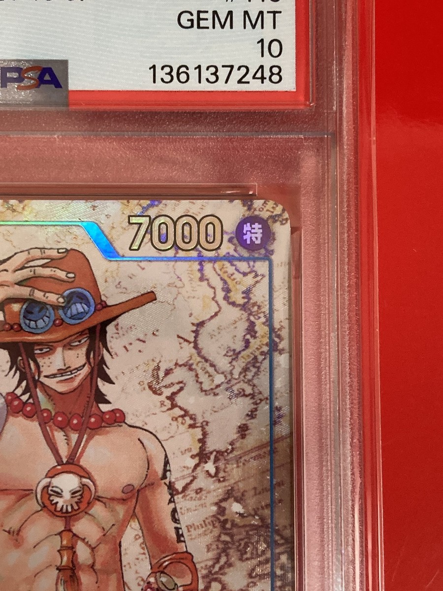 2025 PSA 10 Portgas D. Ace OP13-119 Alt Art SEC ONE PIECE Card