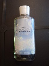 NEW Frosted Coconut Snowball Shower Gel Bath  Body Works 10 fl oz Sealed