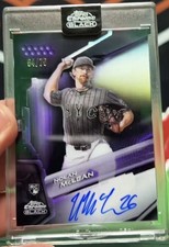 2026 Topps Chrome Black Nolan McLean Rookie Auto  Purple To 75