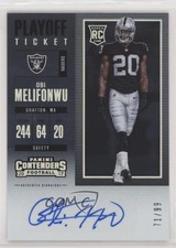 2017 Panini Contenders Rookie Playoff Ticket 71/99 Obi Melifonwu #194 Auto ib6