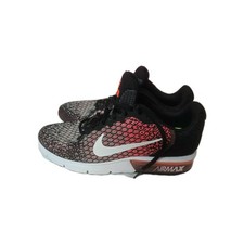 Zapatos para correr Nike Air Max Sequent 2 para mujer talla 9,5 negros/rosa/grises 852465