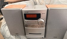 Sony CMT-NEZ3 Micro Hi-Fi Shelf System CD/Tape/AM/FM - Tested See Description