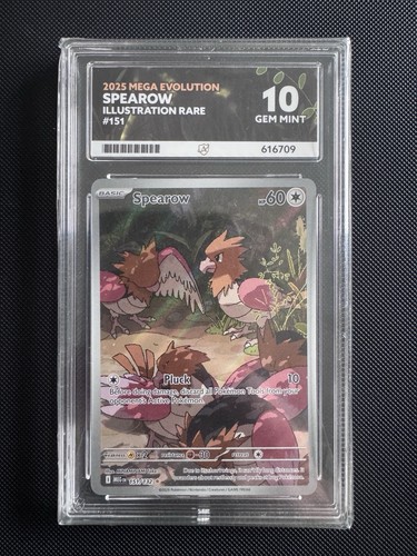 Spearow graded ACE 10 for sale on eBay