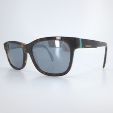 Diesel DL5072-1 Sunglasses Tortoise Shell Teal Accent Square Frames 53-15-145