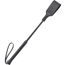 YUQGAOP 18 Inch Horse Whip, Premium Riding Crop Whip for black