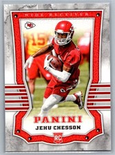 Jehu Chesson #138, Rookie, Kansas City Chiefs, 2017 Panini