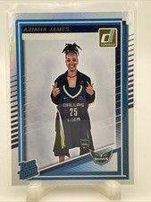 2025 Panini Donruss WNBA - Rated Rookie Aziaha James #95 Holo (RC)
