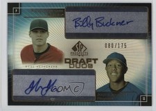 2004 SP Prospects Draft Duos Billy Buckner Josh Johnson William Joshua Auto 3y4