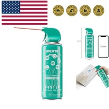 Disposable Compressed Duster, Computer Cleaner, Keyboard Cleaner, 1 Pack, 10 oz