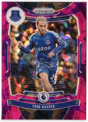 2021-22 Panini Prizm Premier League Purple Cracked Ice /49 Tom Davies #103