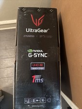 LG 27GN950-B 27'' UltraGear UHD Nano IPS 144Hz 4K Monitor