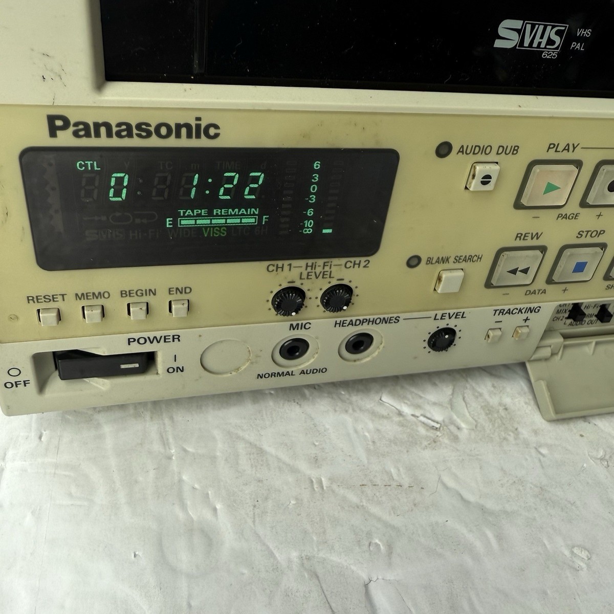 Panasonic AG-MD830E Cassette Recorder POWER TESTED ONLY | eBay