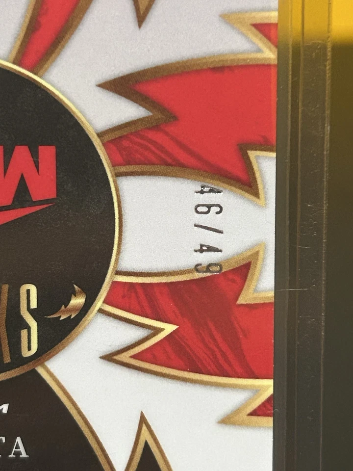 Dakota Kai 2024 Panini Select WWE SPARKS Relic Patch /49 Raw Prizm - Image 3 of 3