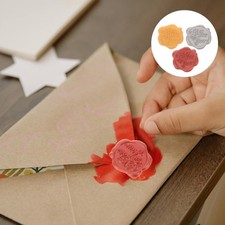 12 Pcs Timbre Cire Cacheter Autocollant Autocollants Pour Sceau D'enveloppes