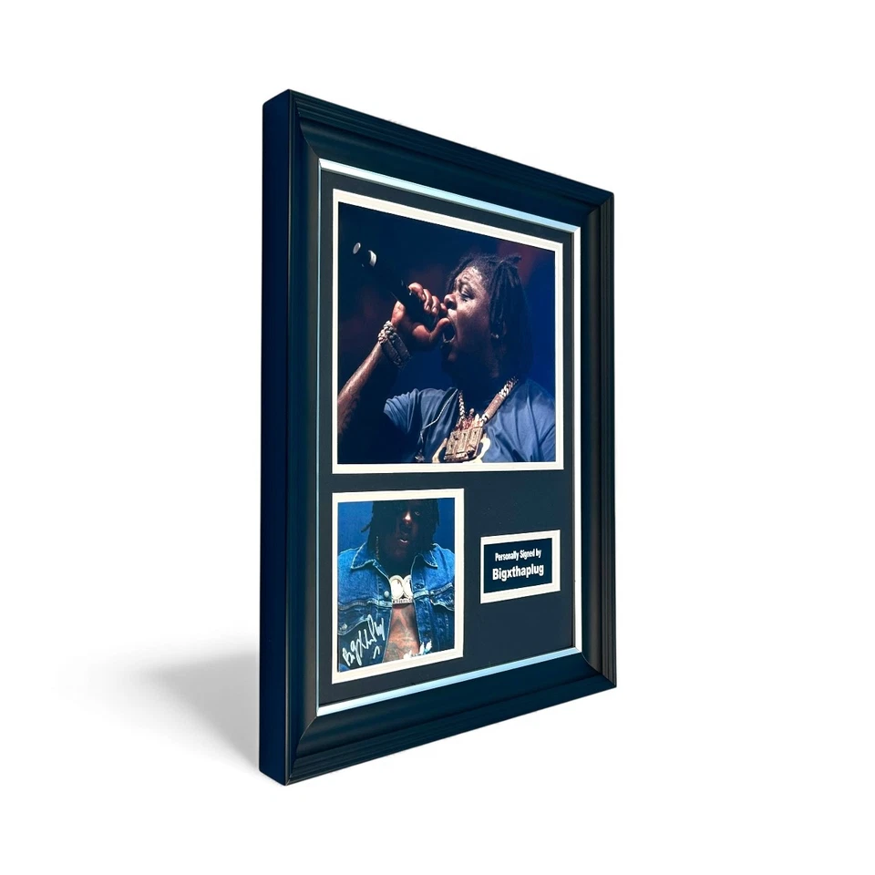 Bigxthaplug 'I Hope You're Happy' SIGNED Handmade Photo Display & COA Autograph - Image 2 of 4