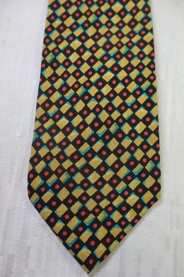 GIANFRANCO FERRE 100% SEIDE KRAWATTE KRAWATTE MADE ITALY VINTAGE KLASSIKER