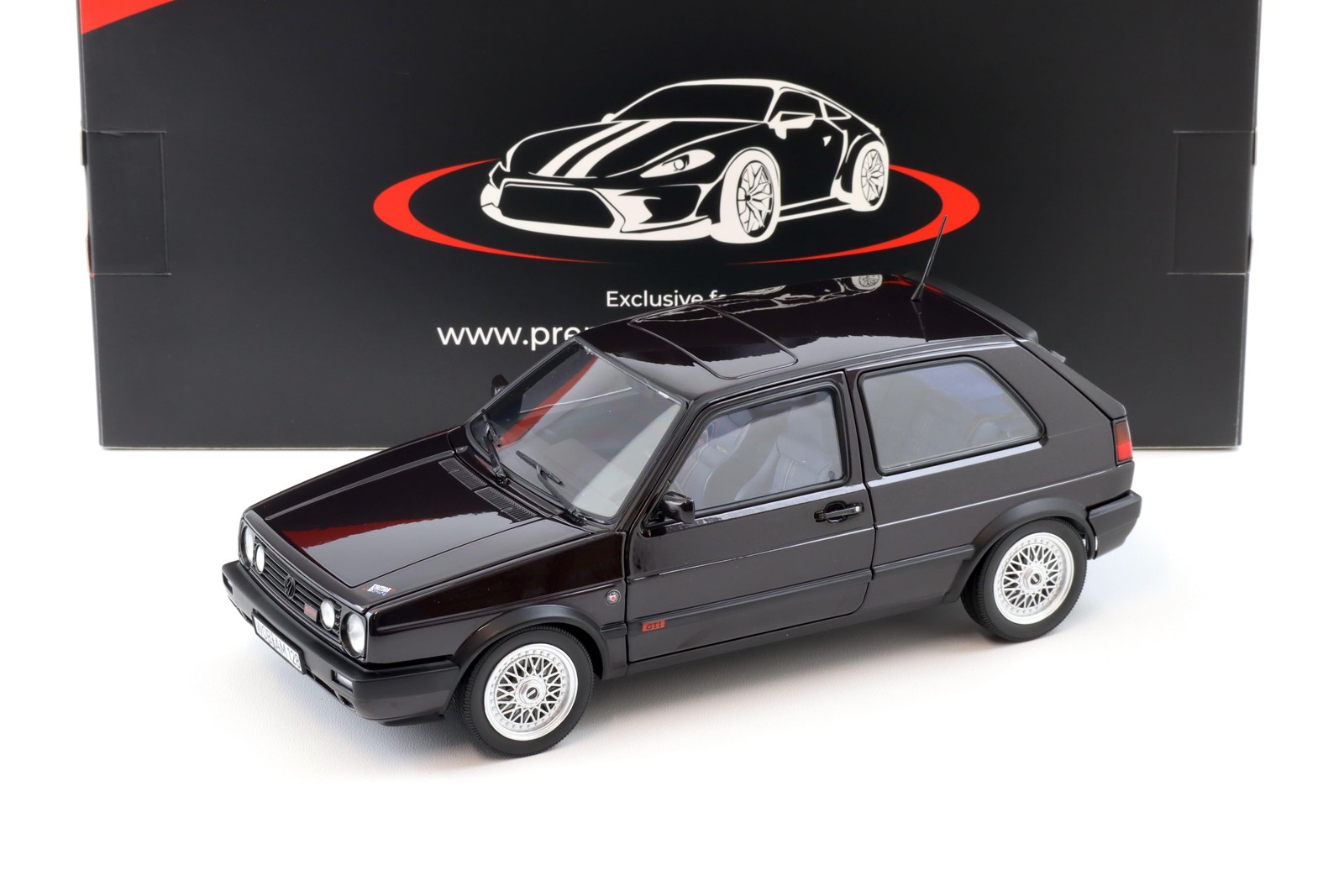 1:18 Norev VW Golf 2 GTI G60 Edition One 1990 Dark Burgundy - Limited 999 Pcs.