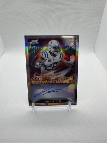 2025 Topps Chrome Jonathan Taylor Chrome Autographs (RAW)