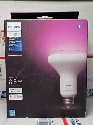 Philips Hue 85-Watt White and Color Ambiance BR30 LED Smart Bulb -FREE S/H