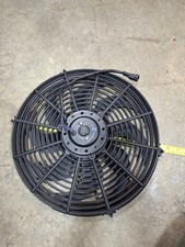 14-15 Inch Electric Auto Radiator Cooling Fan Huge 130 Watt 12v Motor Car Truck
