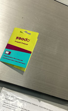 Koodo Mobile SIM Card Prepaid in Multi Size Standard, Micro Nano 3G 4G
