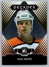 2013-14 In The Game Decades 1990s #100 Mark Howe /30 Gold Philadelphia Flyers