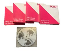 PORST 120m - Spule Mit Kassette Super 8/ Normal 8