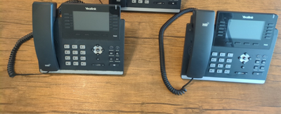#ad Used Yealink SIP T46S IP Phones Black Bundle of 2 $49.99