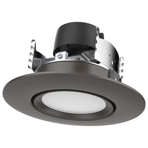 7.5W LED Directional Retrofit Downlight - Gimbaled - 4 in. - Adjustable Color Te - Picture 22 of 25