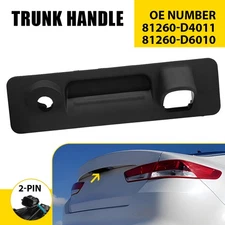 Outside Trunk Lid Lock Handle Tailgate 2016-2020 Fit Kia Optima Hybrid 2017-2020