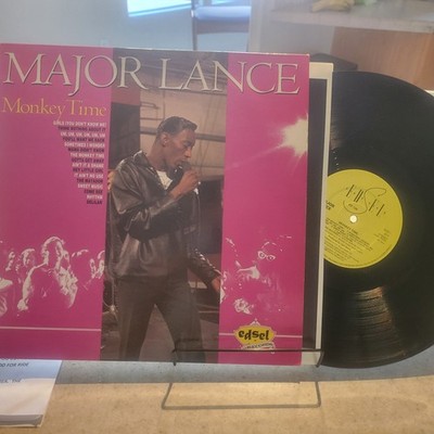 Major Lance Monkey Time LP Edsel ED 124 VG+ UK Import