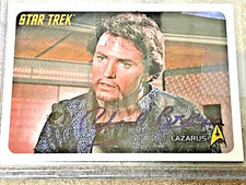 STAR TREK AUTOGRAPH CARD ROBERT BROWN