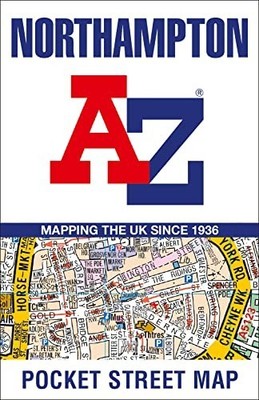 Northampton A-Z Pocket Street Map by A Z Maps Sheet map, folded Book The Fast
