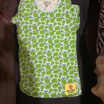 bacardi lime t shirt Lg