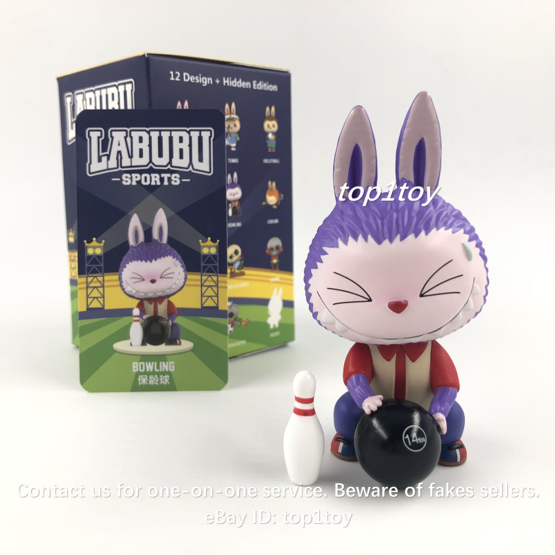 HOW2WORK The Monsters Labubu Art Sports Bowling Mini Figure