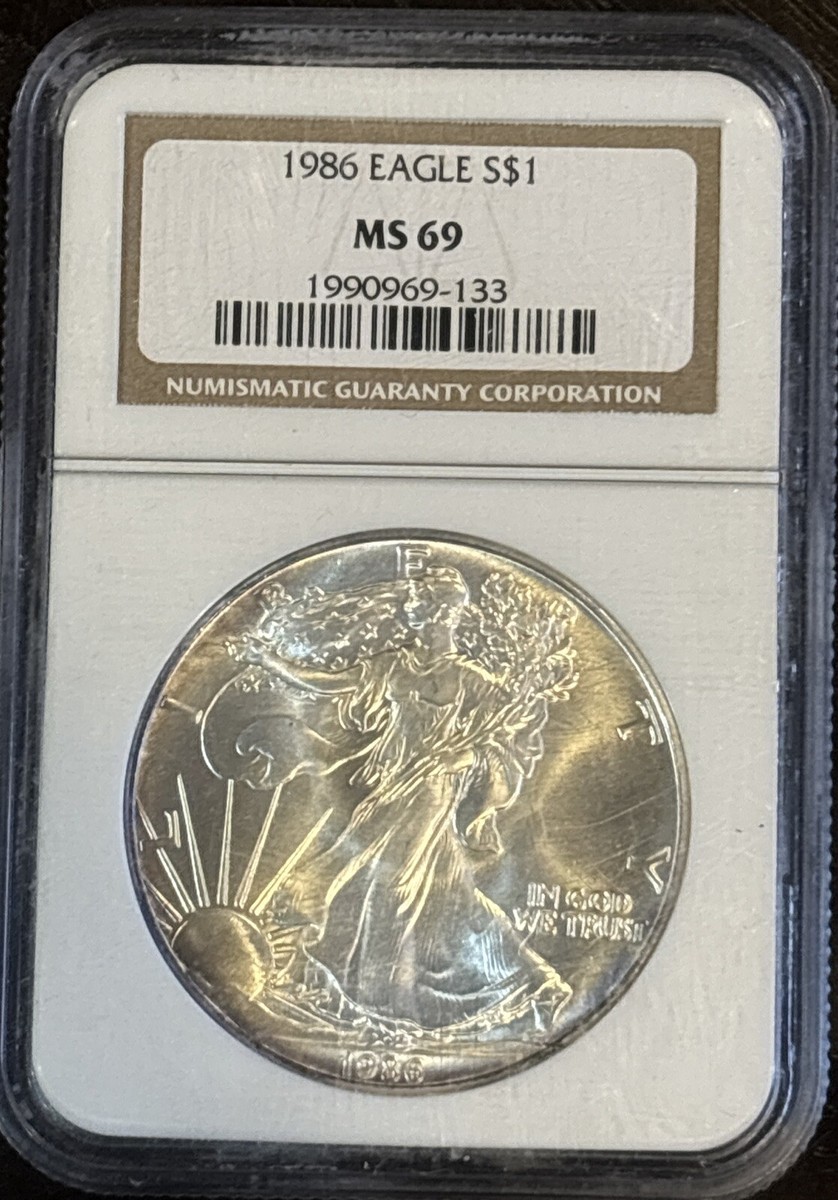 h*o様 1986 Silver Eagle MS 69 1986 Silver Eagle MS 69 NGC | eBay
