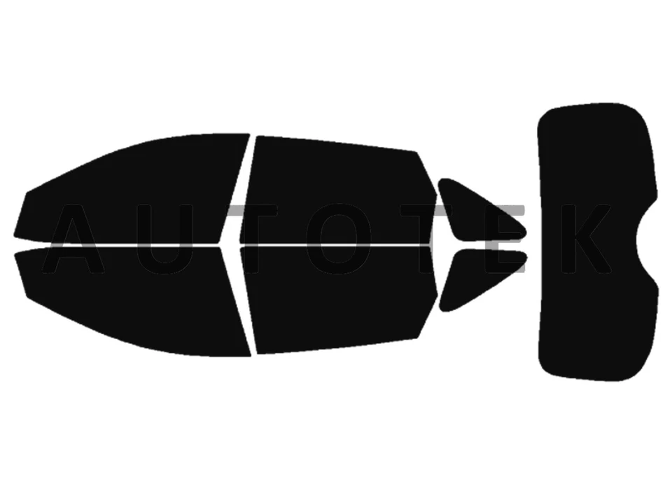 Película precortada para todos los lados + ventana trasera cualquier tono para Hyundai Tucson 2022-2025 Foto 2 de 4