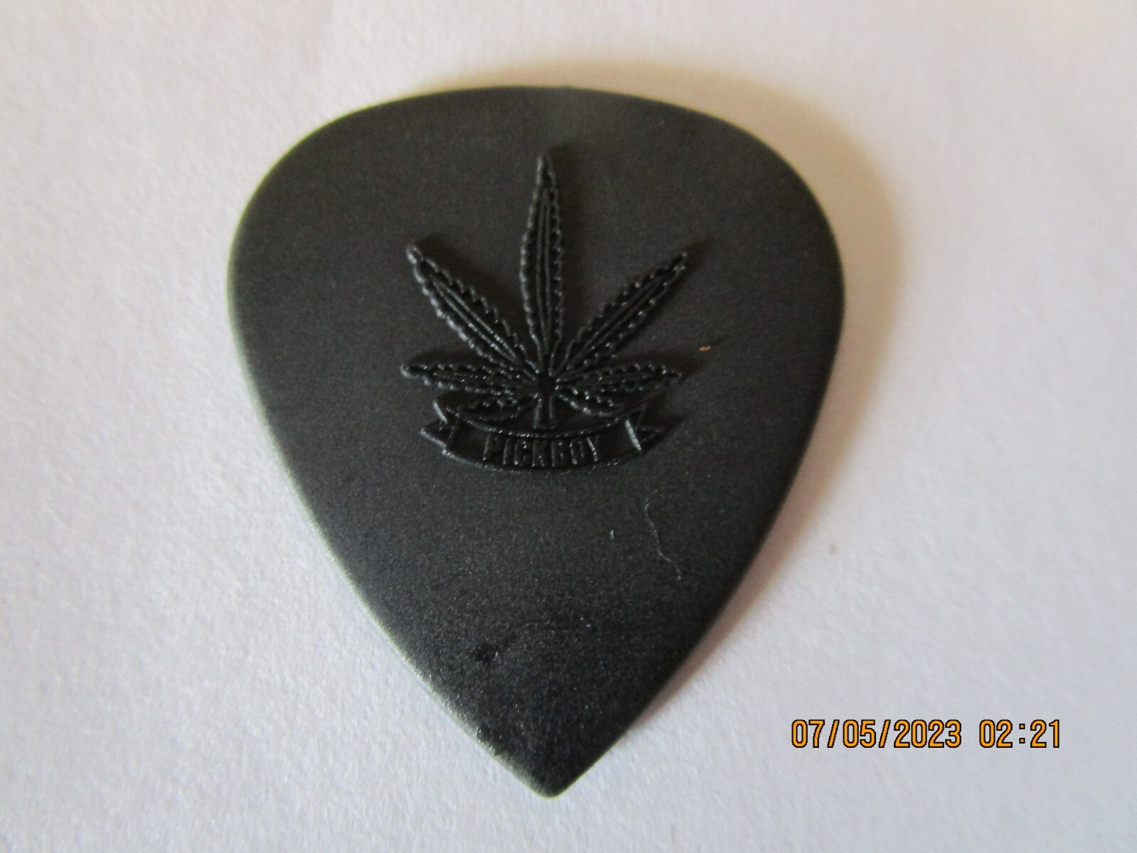 6 PICKBOY 0.88mm HiModulous Carbon Nylon Reefer Guitar Picks eBay