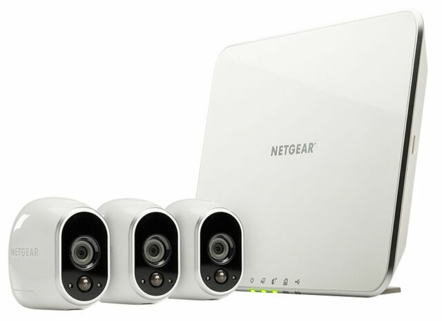 NETGEAR VMS3330-100NAS HD Wireless Security Camera White - Main Image