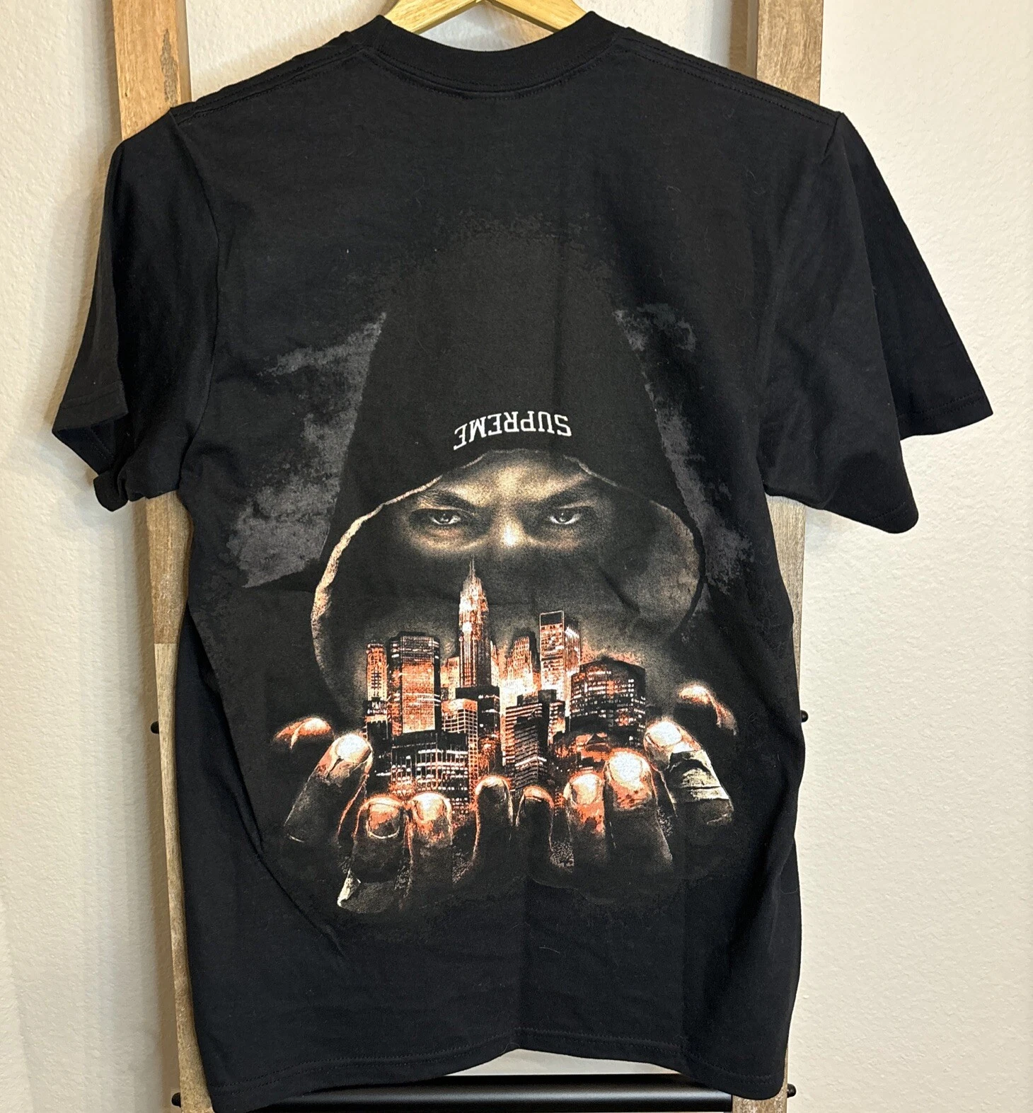 TEE SHIRT NOIR SUPREME FIGHTER neuf taille S