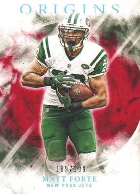 2017 Panini Origins - Red  #60 - Matt Forte /299 - New York Jets