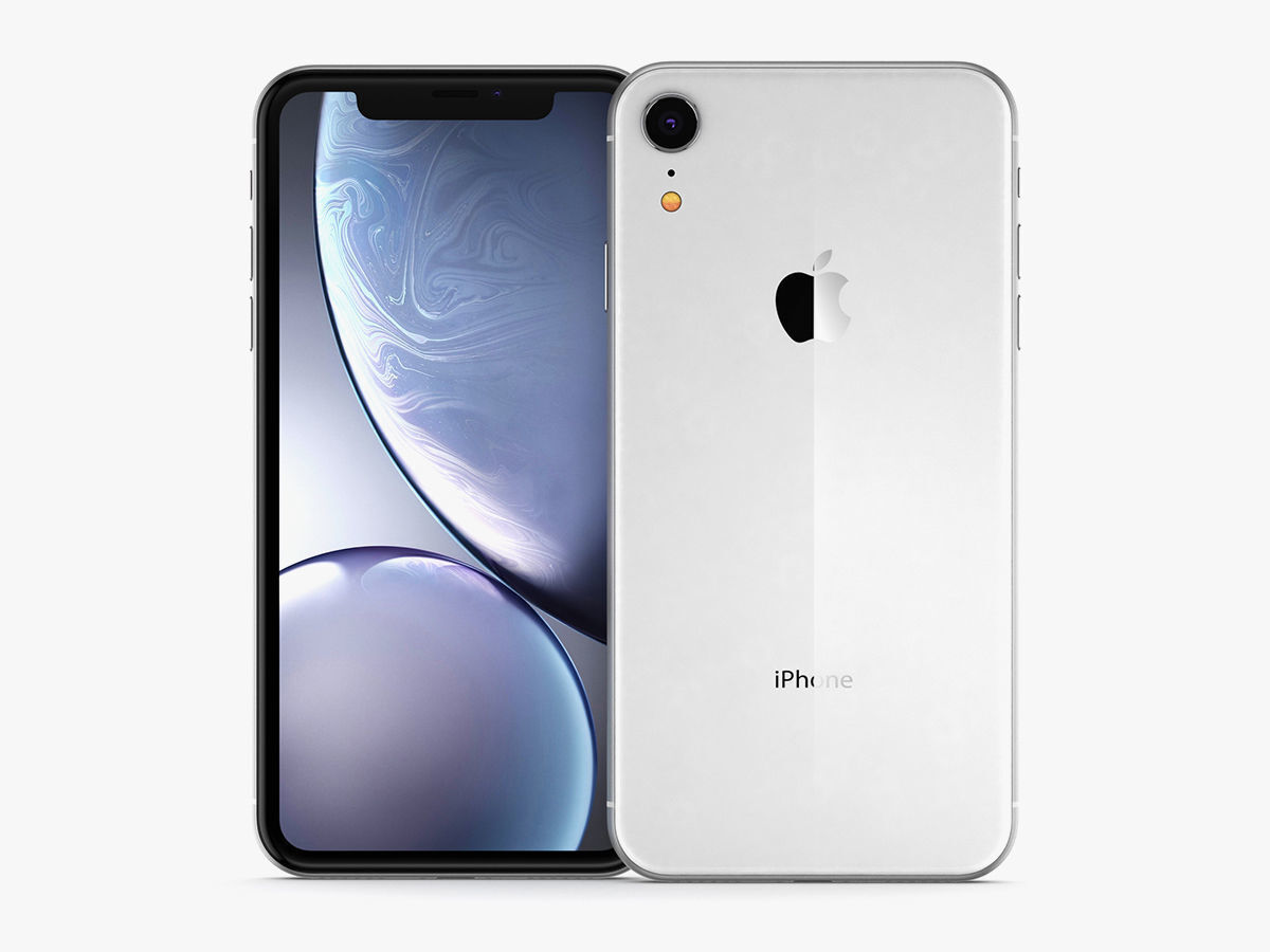 美品、iPhone XR White 64 GB docomo-