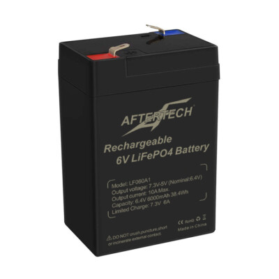 6V 6AH LIFEPO4 Batterie Wiederaufladbar Lithium Eisen Phosphat Stack 102x70x47