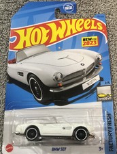 hot wheels bmw 507, white