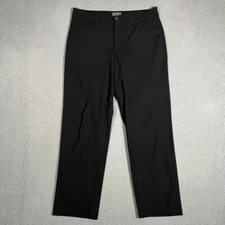 VRST Pants Mens 33x28 Black Commuter Tech Slim Fit Casual Preppy Pockets Logo