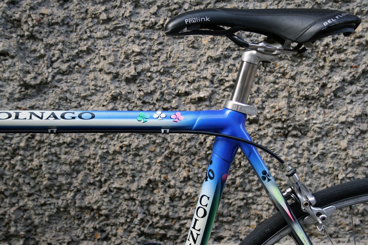 colnago c40 mk1 1994 mapei campagnolo record titanium paris