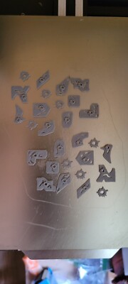 25 Metal Scrap Armor Plating For  1/64 scale cars.. 3d print