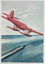 1935 Italian Aviation Post Card, Mint (52711)